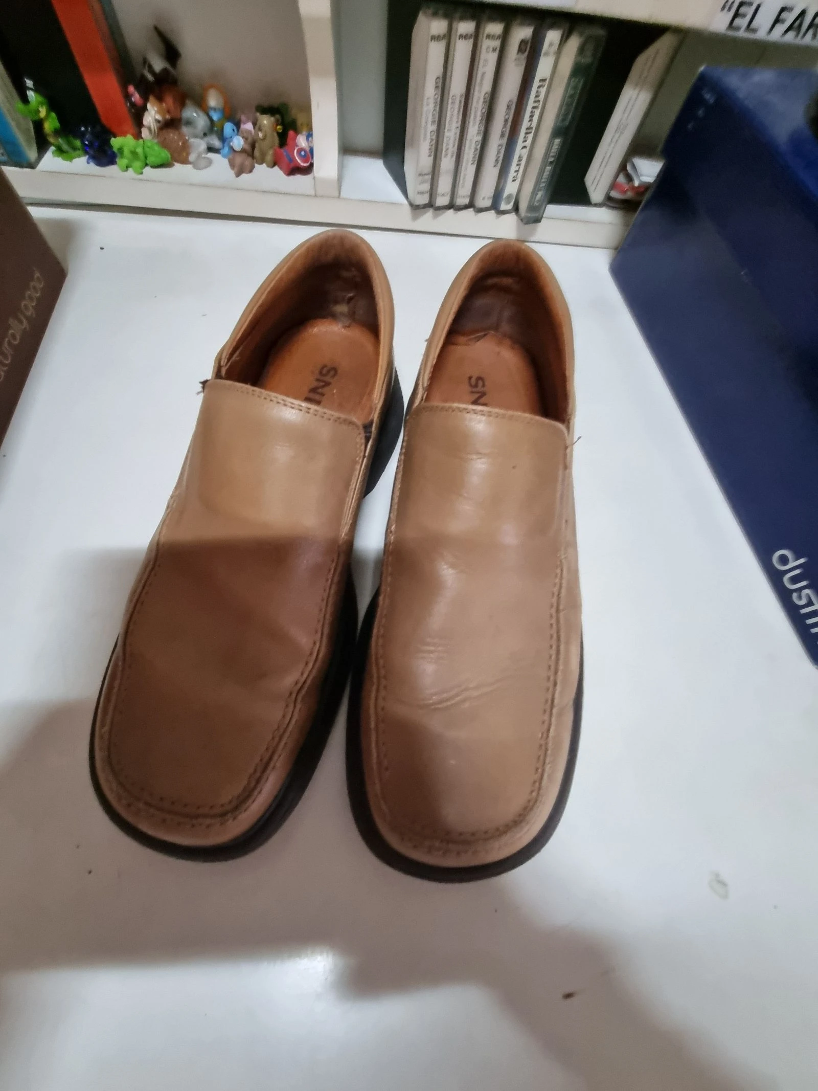Brown Men's Snipe Shoes Size 42 – photo 3